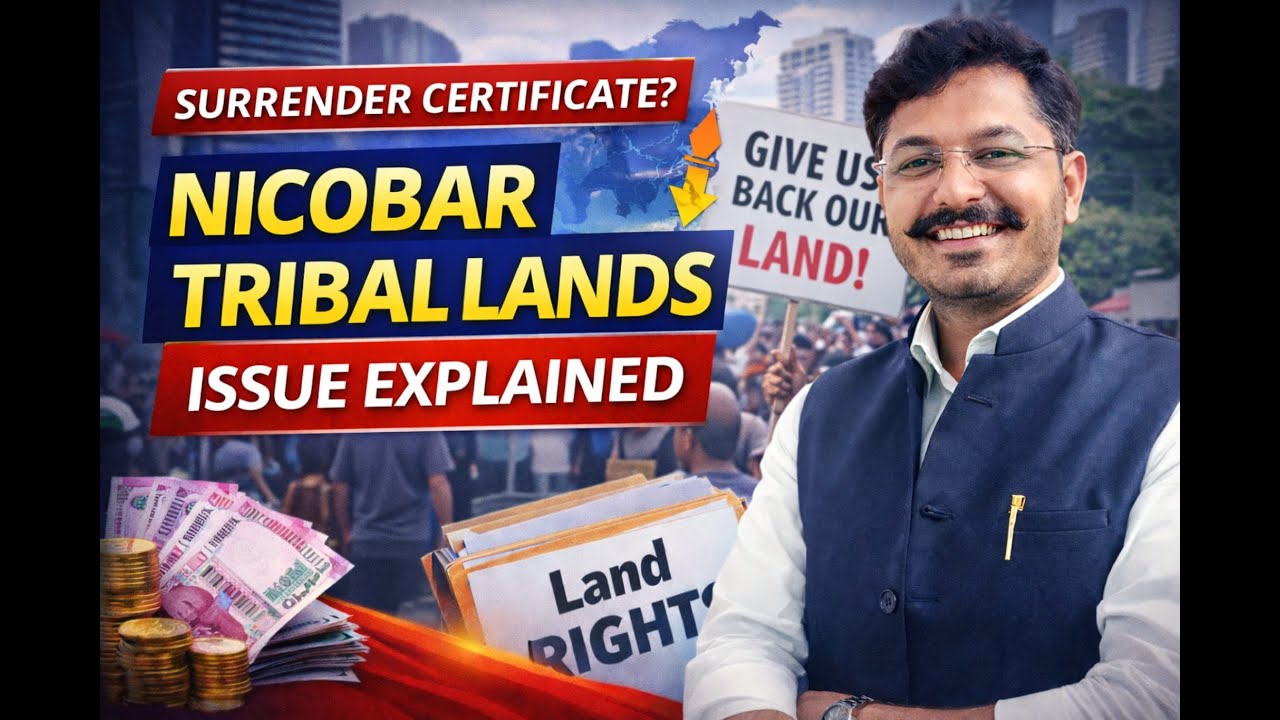 Nicobar Tribal Council Alleges Pressure to Sign ‘Surrender Certificate’ | Tribal Land Issue