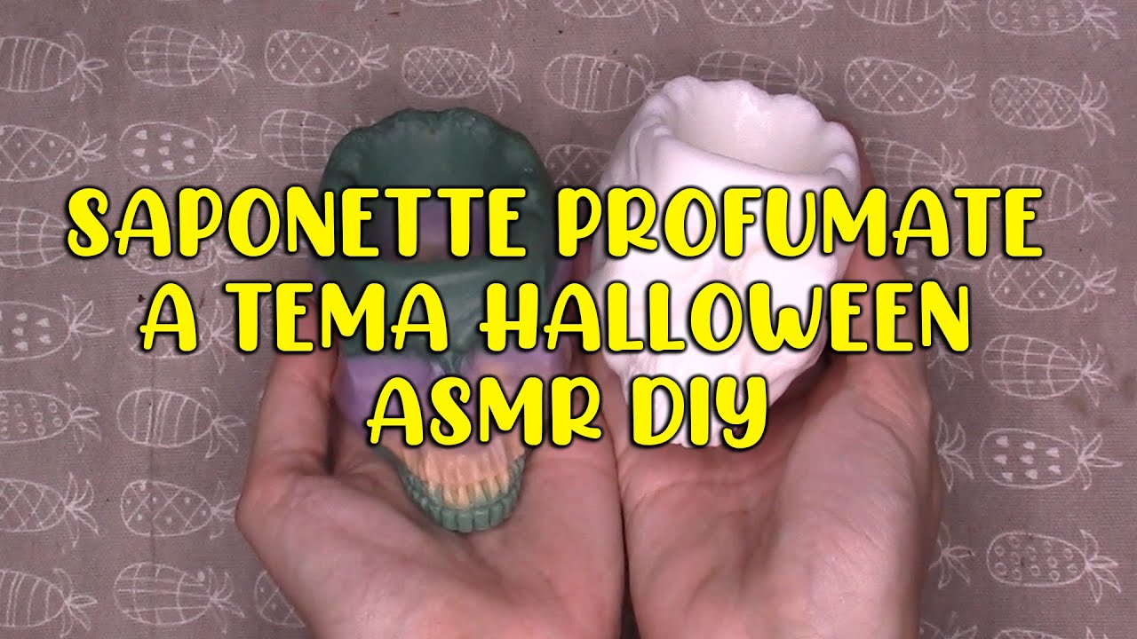 Saponette profumate a tema Halloween ASMR