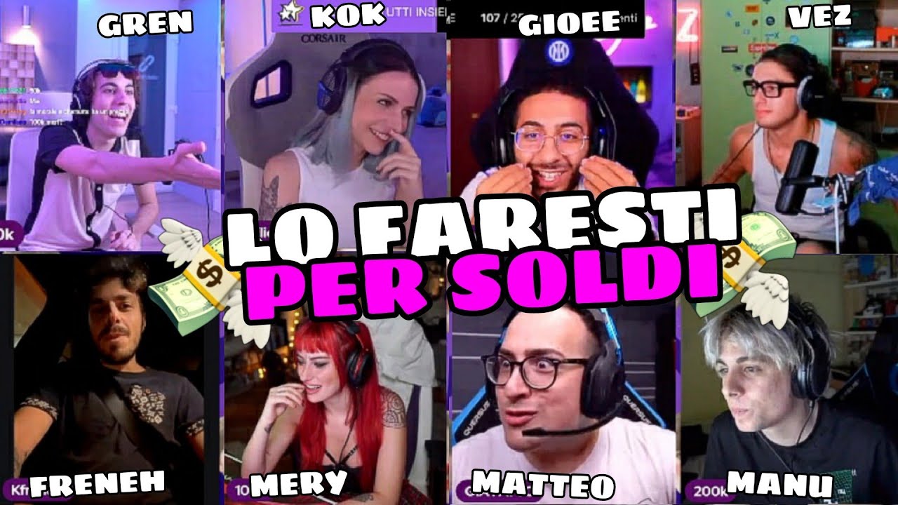 LO FARESTI PER SOLDI??🤑🎪 con Kok, Gioee, Vez, Freneh, Merisiel, MatteoHS, ManuuXo