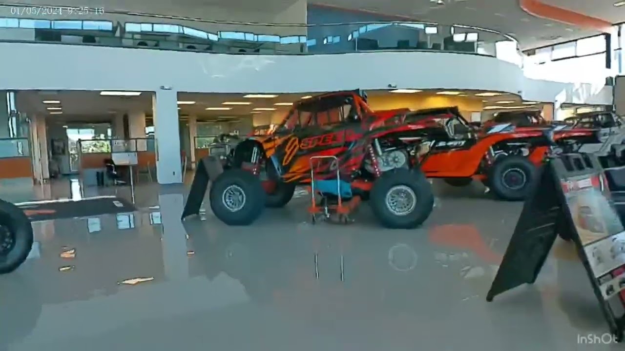 Picking Up my dad￼ car at speed UTV shop
