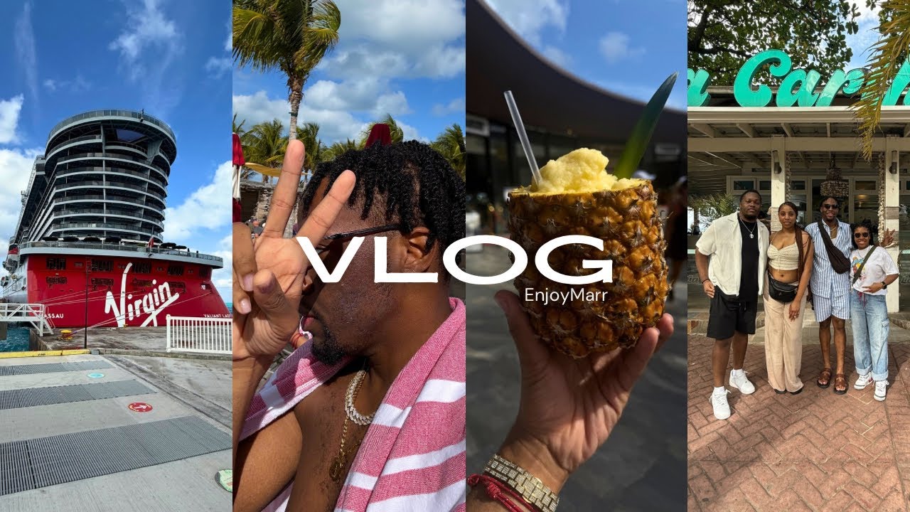 TRAVEL VLOG: 5 Day Cruise | Virgin Voyages Dominican Daze | Puerto Plata | Bimini Beach Club