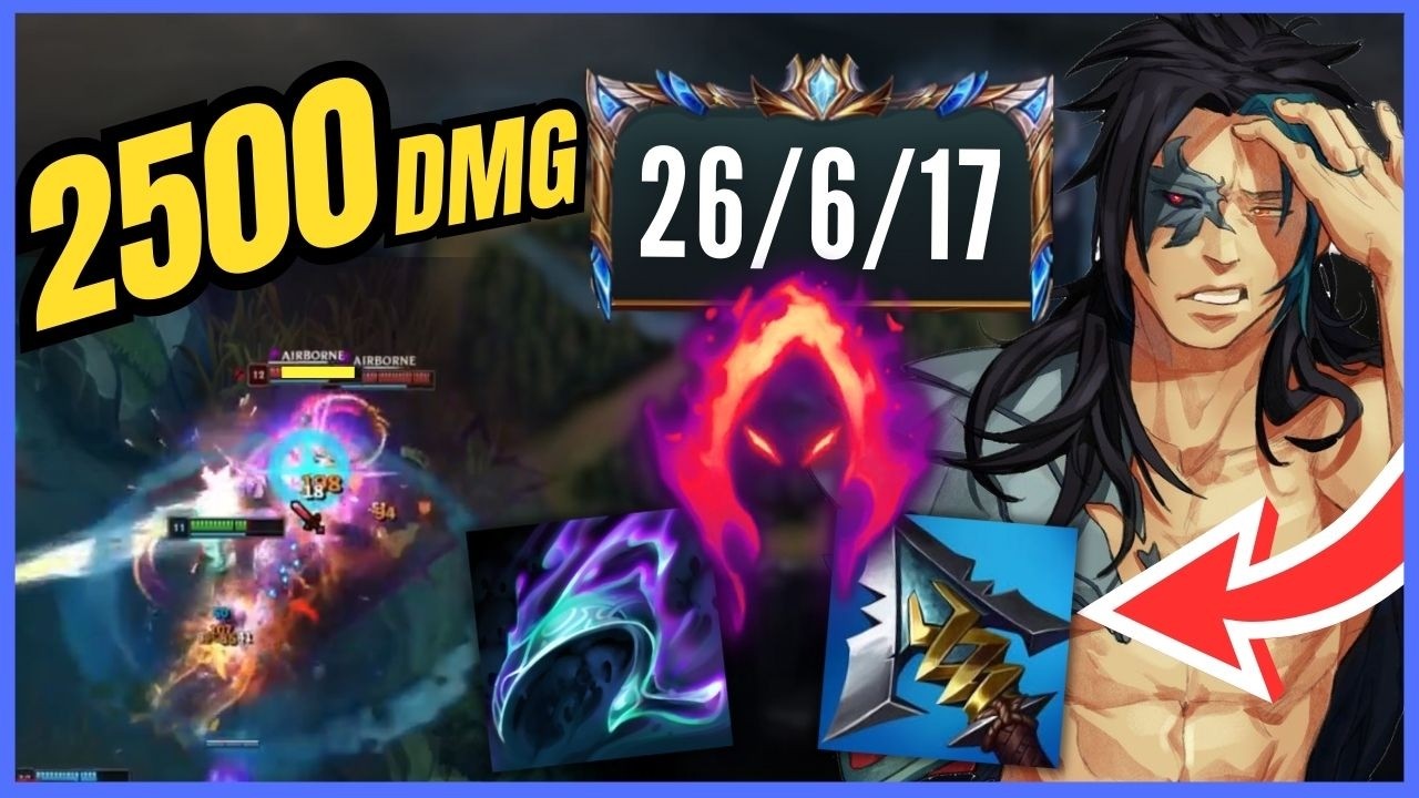 WTF IS THIS KAYN DAMAGE?! RANK 1 KAYN GOES GOD MODE IN RANKED