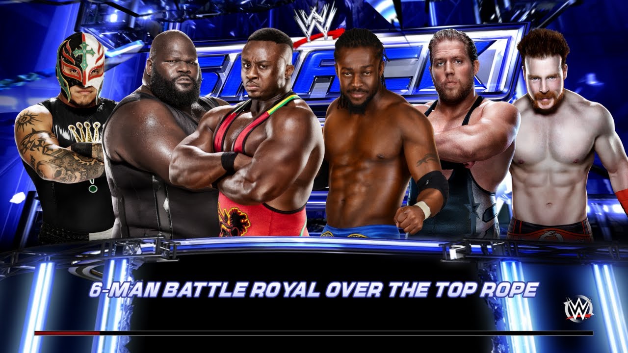 WWE 2K15 - Big E vs. Kingston vs. Henry vs. Swagger vs. Mysterio vs. Sheamus - Battle Royal