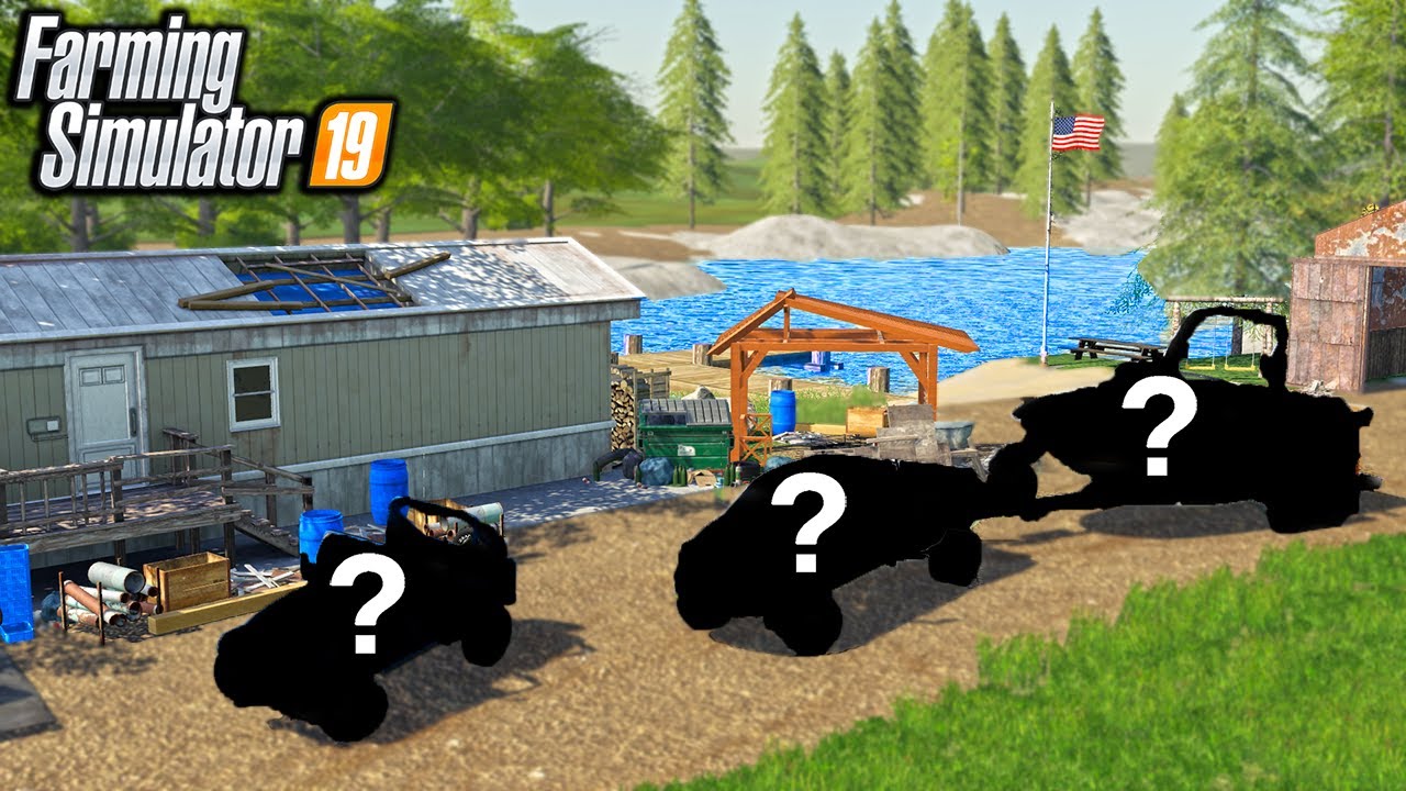 Я купил старый заброшенный дом на берегу озера и нашёл... | (ролевая игра) Farming Simulator 2019