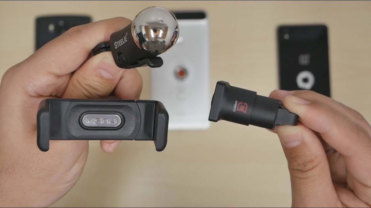 Best Car Vent Mounts - CaseCo Mountie vs Steelie vs Kenu Airframe+