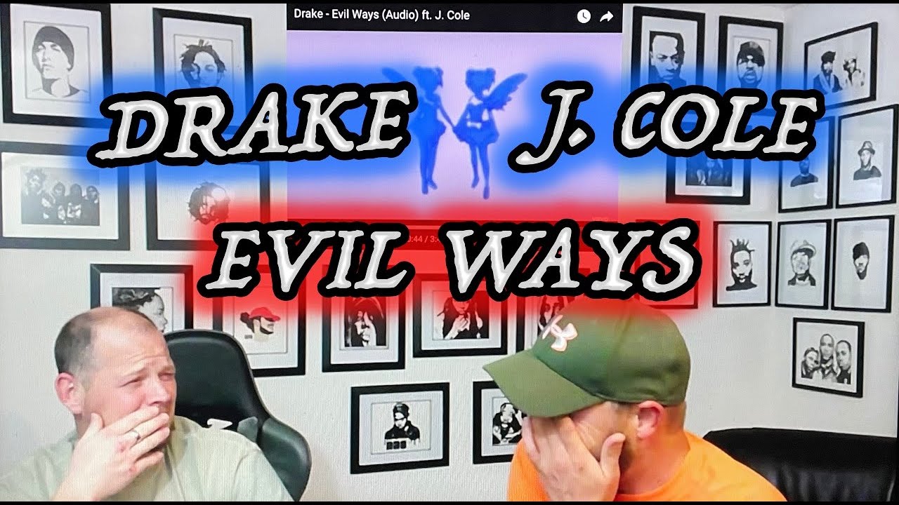 DRAKE - EVIL WAYS (FEAT J.COLE) | REACTION!!!!