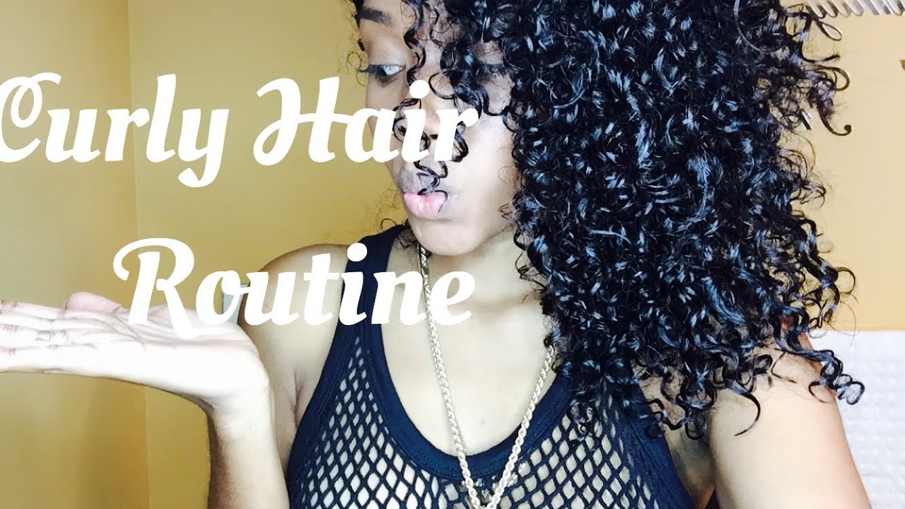 Curly Hair Routine| Natural Curly Hair Routine 2015