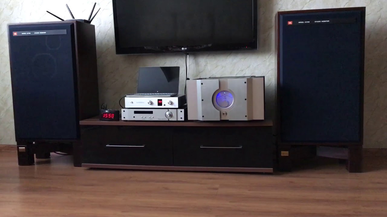 jbl 4315/pass labs/luxman da-200/ Dominic Miller & Neil Stacey
