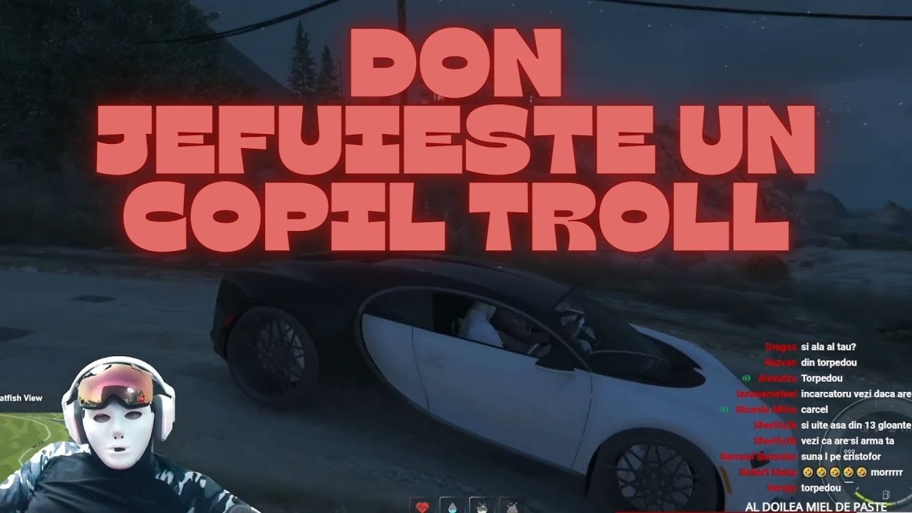 DON STEFANOS JEFUIESTE UN COPIL TROLL CARE FACE META-GAMING PE FPLAYT.