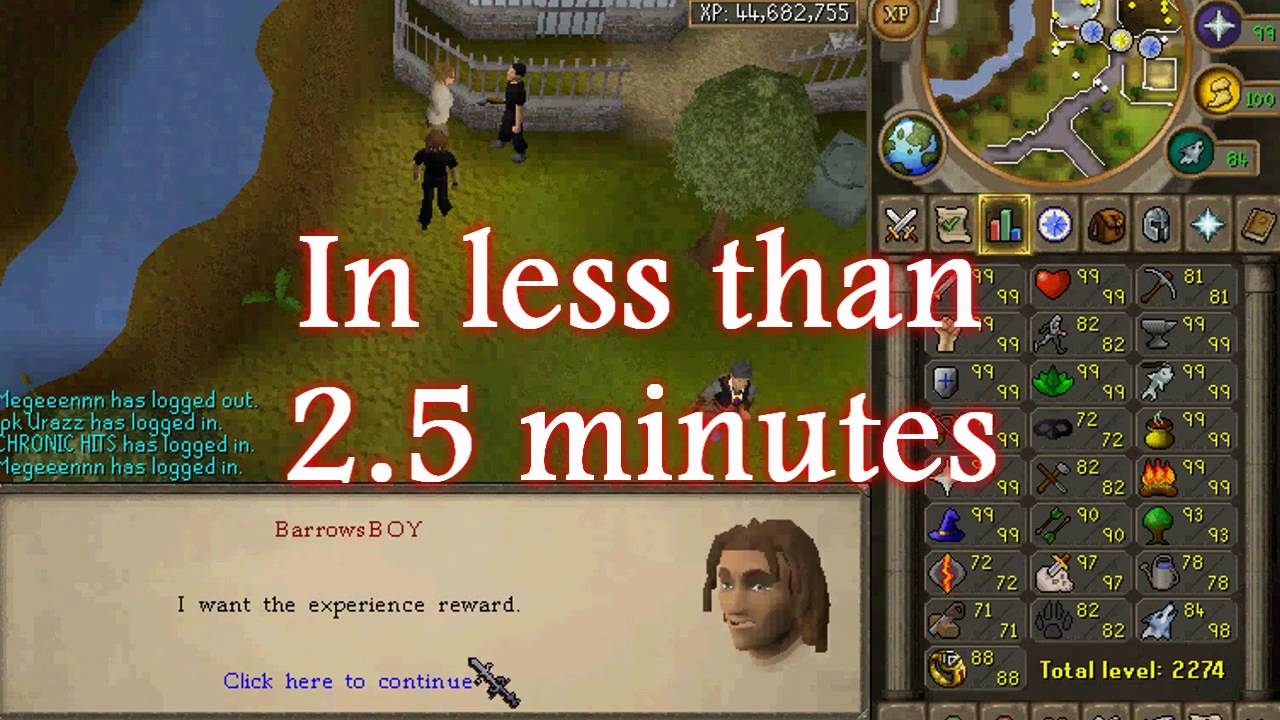 98-99 Summoning in under 2.5 minutes.