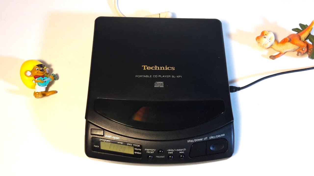 Technics SL-XP1 CD Player Test 💿 Compact Disc Discman