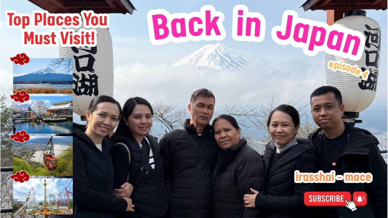 Top 4 Must-See Attractions Near Mt. Fuji! Private Day Tour for Tourists with Seniors | irrashai-mace