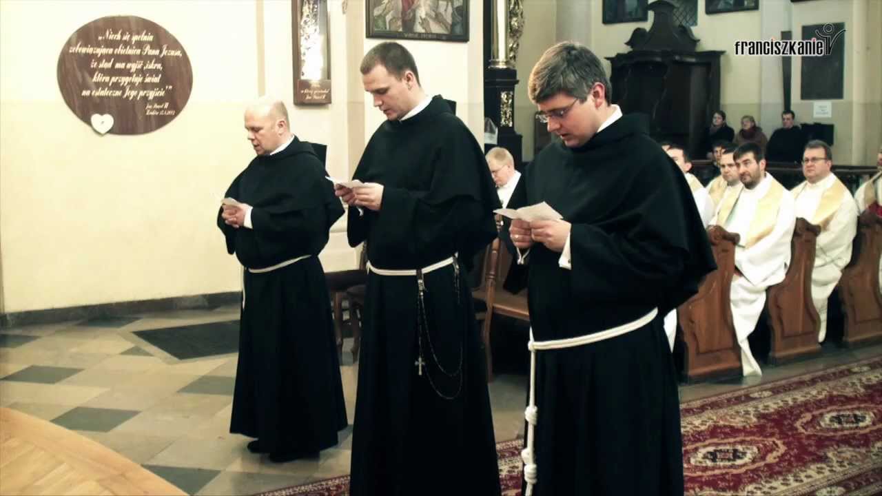 Śluby wieczyste u franciszkanów 2012