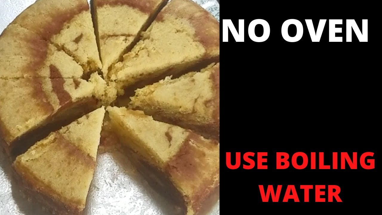 STEP BY STEP HOW TO USE  BOILING WATER TO  MAKE SPONGE CAKE //STEAMED CAKE STEP BY STEP.