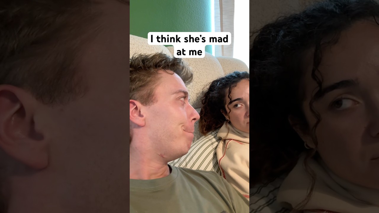 I Made My Wife Mad #couples #marriedlife