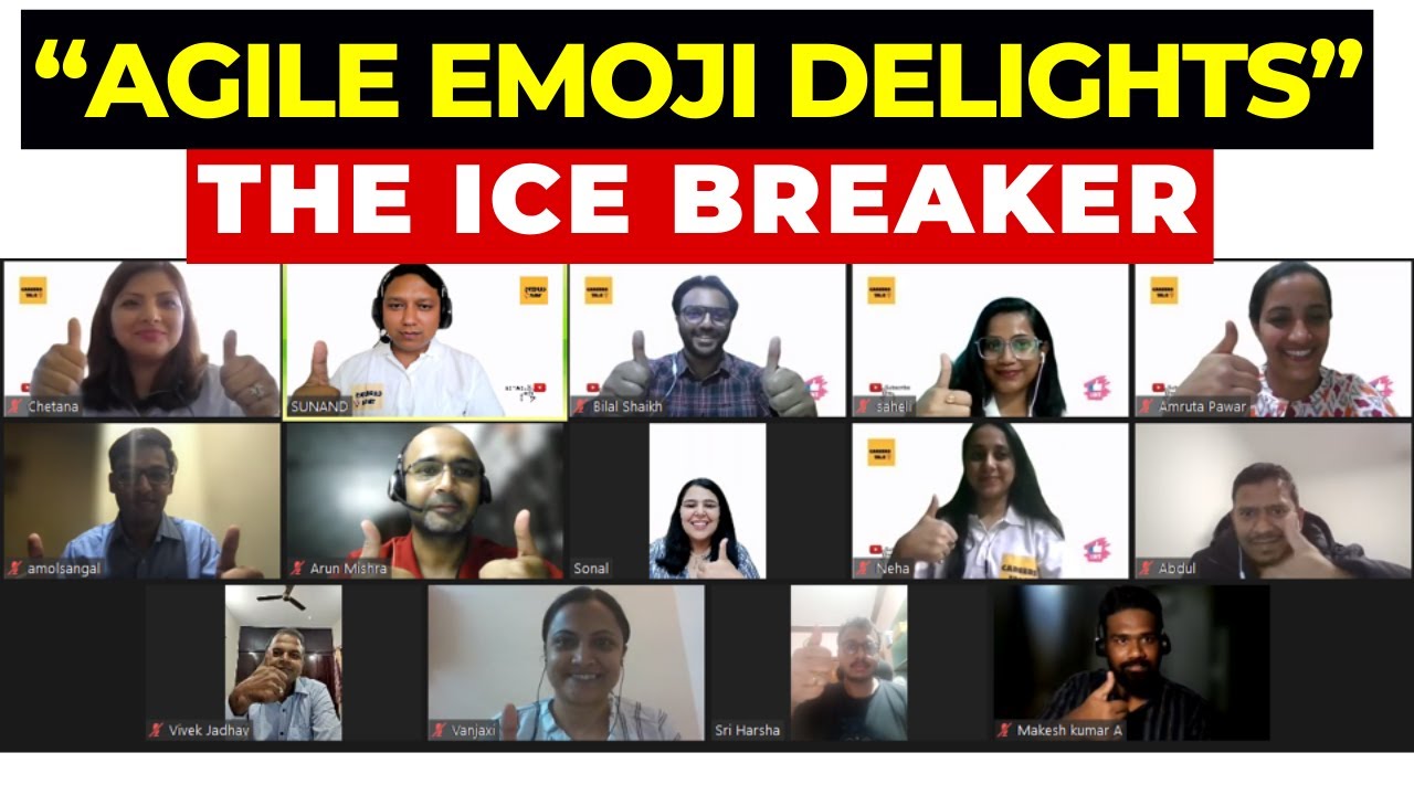agile ice breaker games I icebreaker games for zoom meetings I agile ice breaker ideas