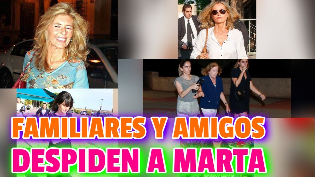 🔴TODAS LAS FOTOS del ÚLTIMO ADIÓS a MARTA CHÁVARRI desde su hermana MARÍA y XANDRA FALCÓ
