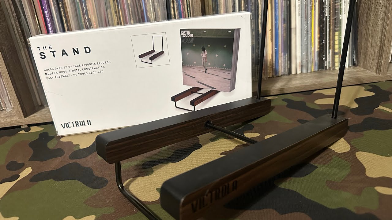 Victrola The Stand – Tabletop Vinyl Record Holder & Organizer (unboxing & review) 