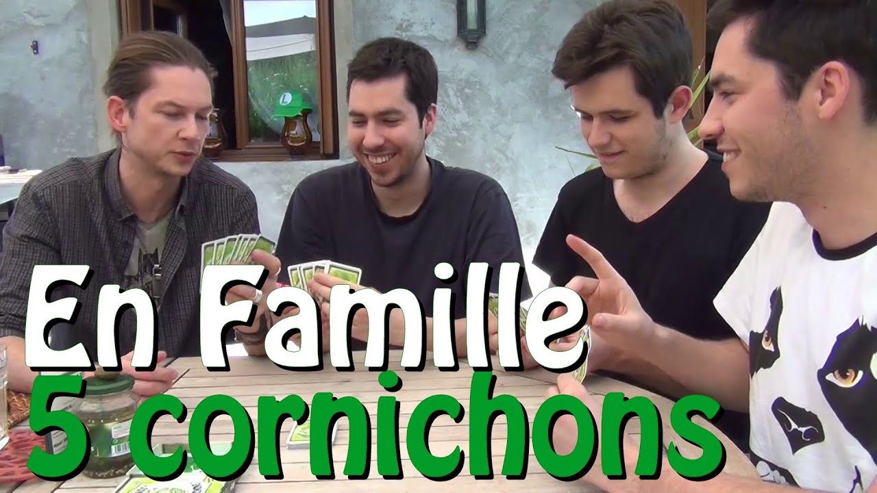 [ En famille ] Jouons à 5 CORNICHONS