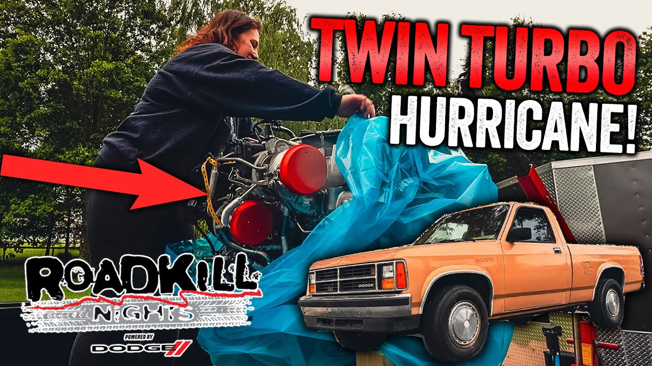 Dodge подарил мне TWIN TURBO HURRICRATE для Roadkill Nights 2024!