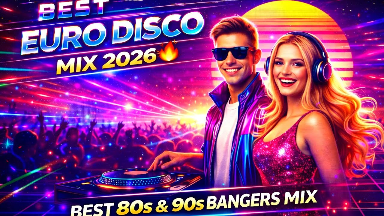 Best Eurodance & Disco / Best 80's & 90's Bangers Mix / 2026 (Official Release)