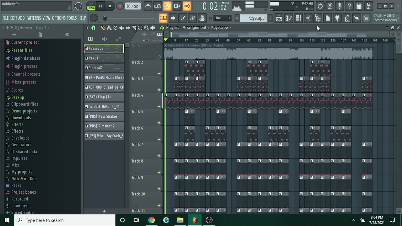 Juice WRLD - Robbery Remake *ACCURATE* *FL Studio Remake*