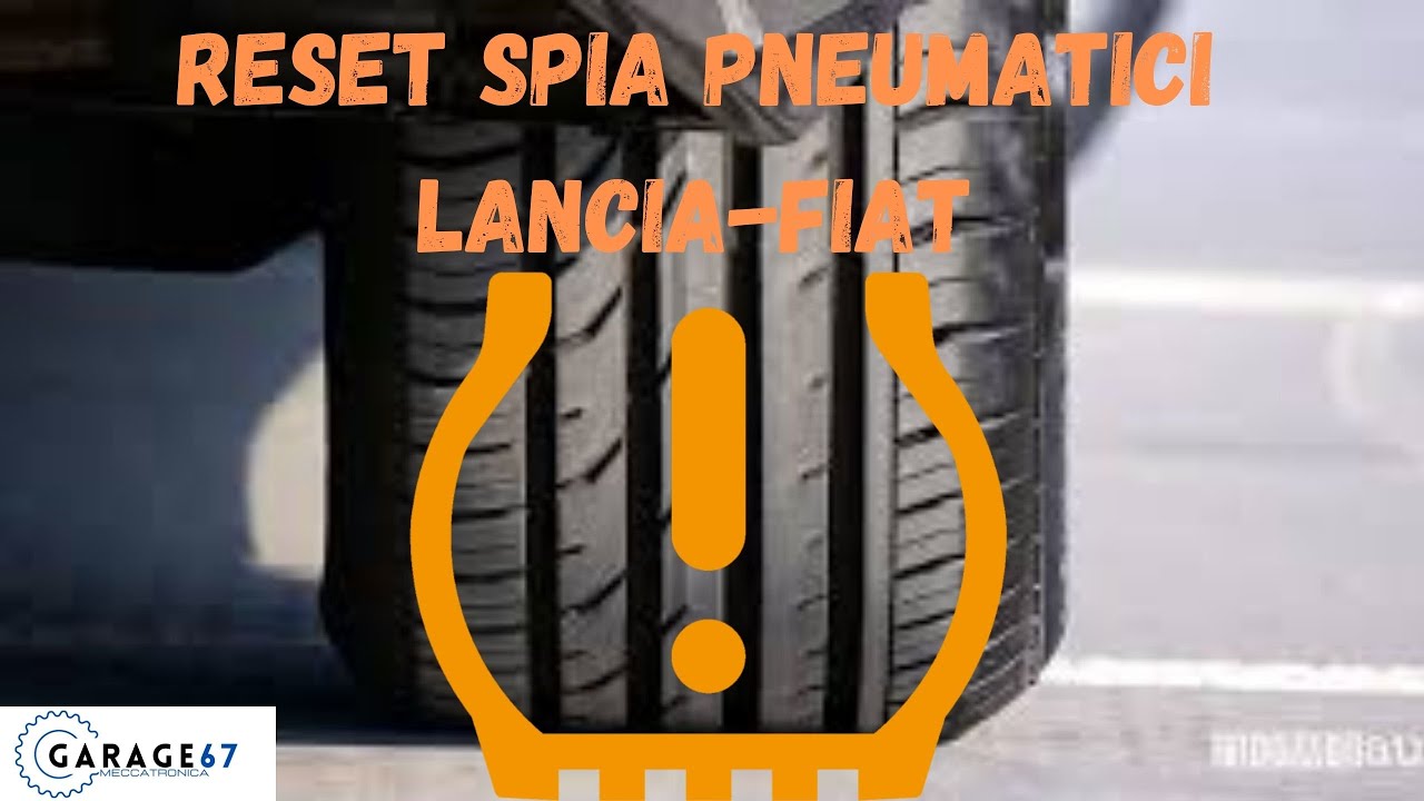RESET SPIA PNEUMATICI -LANCIA -FIAT