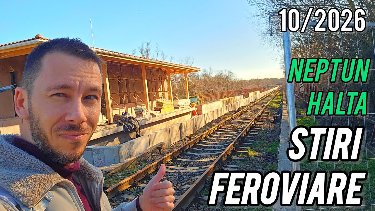 Pesa nu porneste, Adjud-Siculeni inchis, din teren Costinesti si Neptun | Stiri feroviare 10/2026