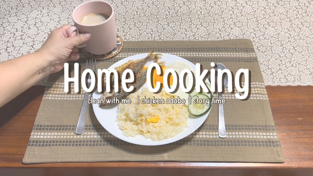 Family Diaries MNL | home cooking, clean with me, chicken adobo, story time
