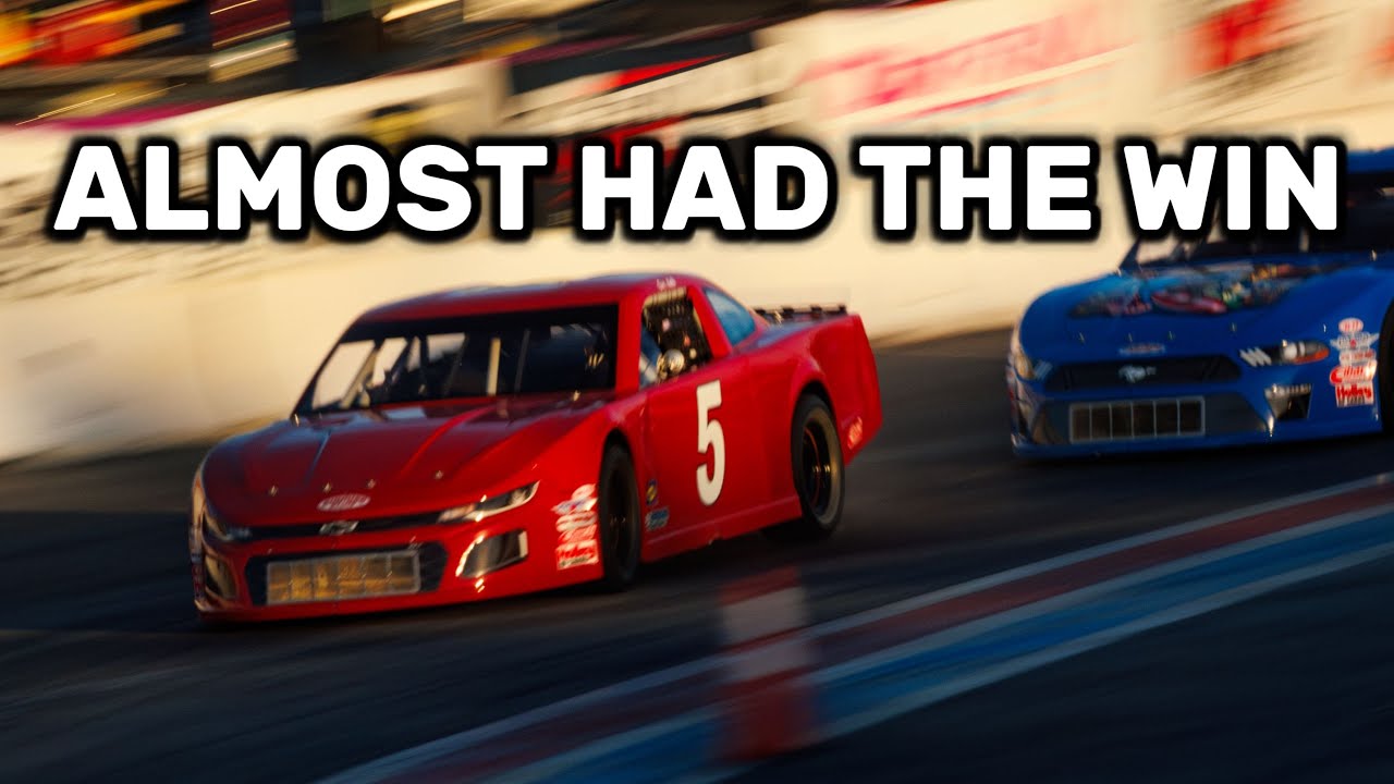Lost The Race By Half a Car Length At Kevin Harvick's Kern Raceway - 4-19-25