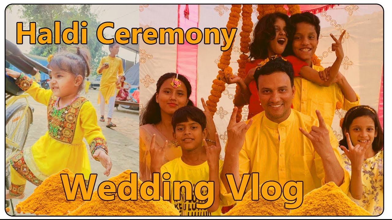 Haldi Ceremony Special Moments 😊|| MBR Family Vlog || Wedding Speical Vlog