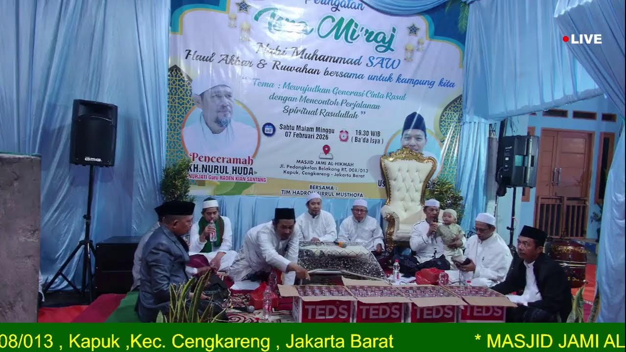 Peringatan Isra' Mi'raj Nabi Muhammad SAW Haul Akbar & Ruwahan bersama untuk kampung kita