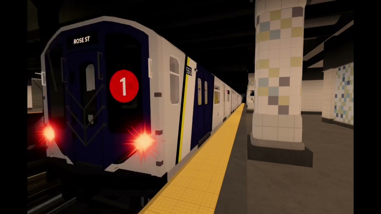Railfanning at Elmview Ave in NYC subway Automated 