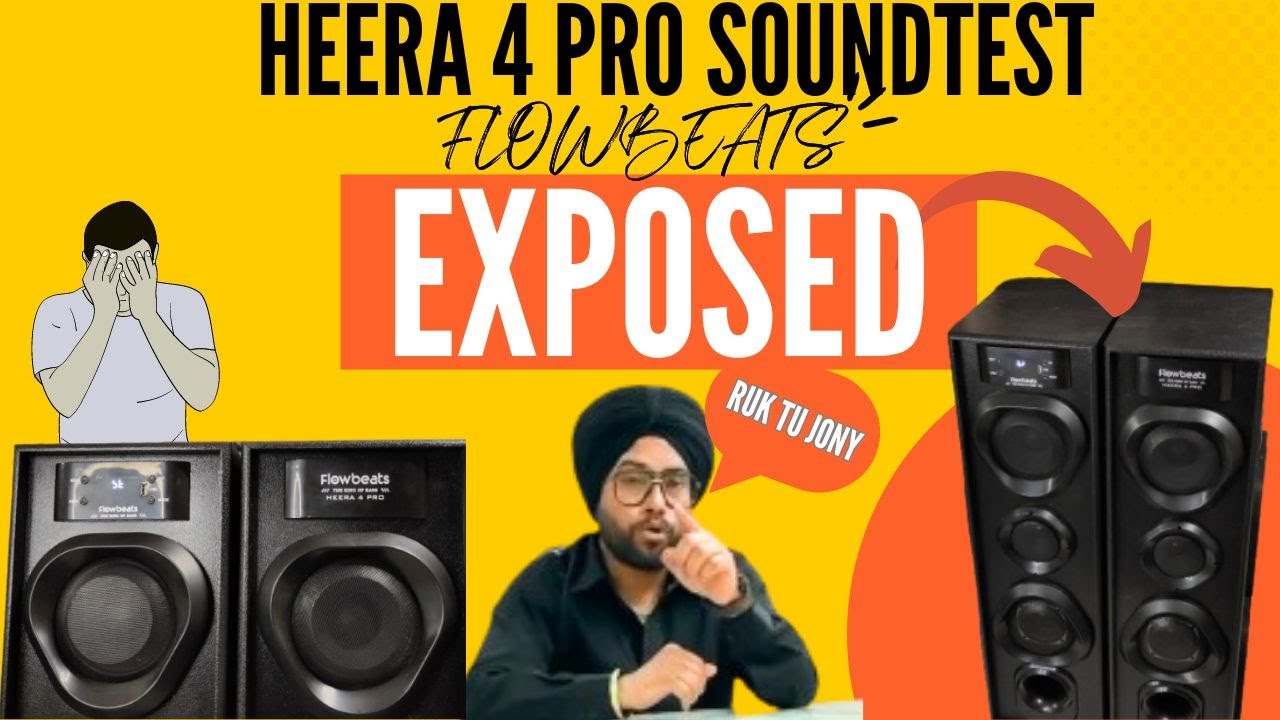 FLOWBEATS Heera 4 pro unboxing sound test & true review | Flowbeats Heera 5 Pro#flowbeats #heera4pro