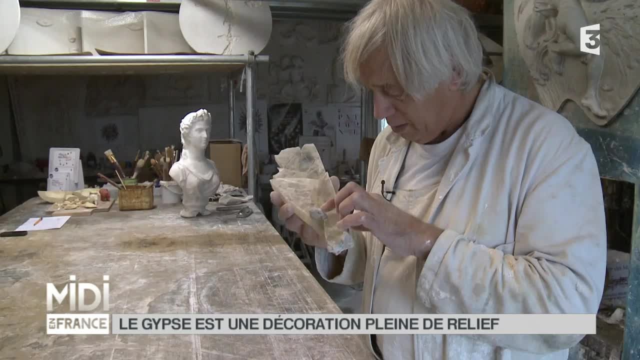 MADE IN FRANCE : Le gypse est une décoration pleine de relief