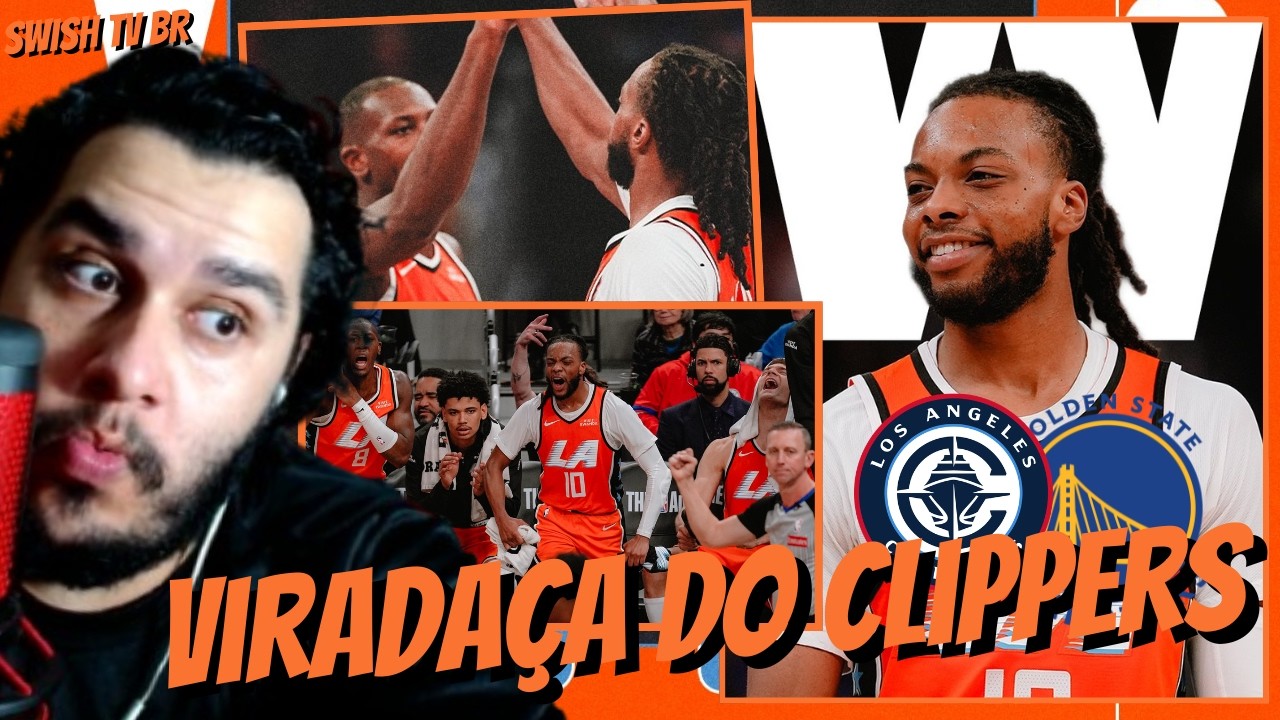 Clippers busca VIRADAÇA no Chase Center na ESTREIA de Darius Garland!