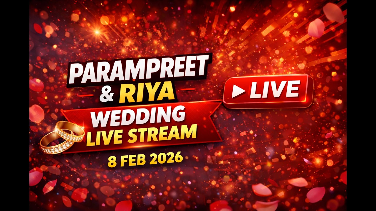 Live Wedding Ceremony of || Parampreet & Riya || Life Shots Photography