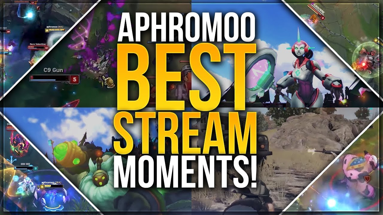 Aphromoo - BEST STREAM MOMENTS OF THE SUPPORT GOD HIMSELF