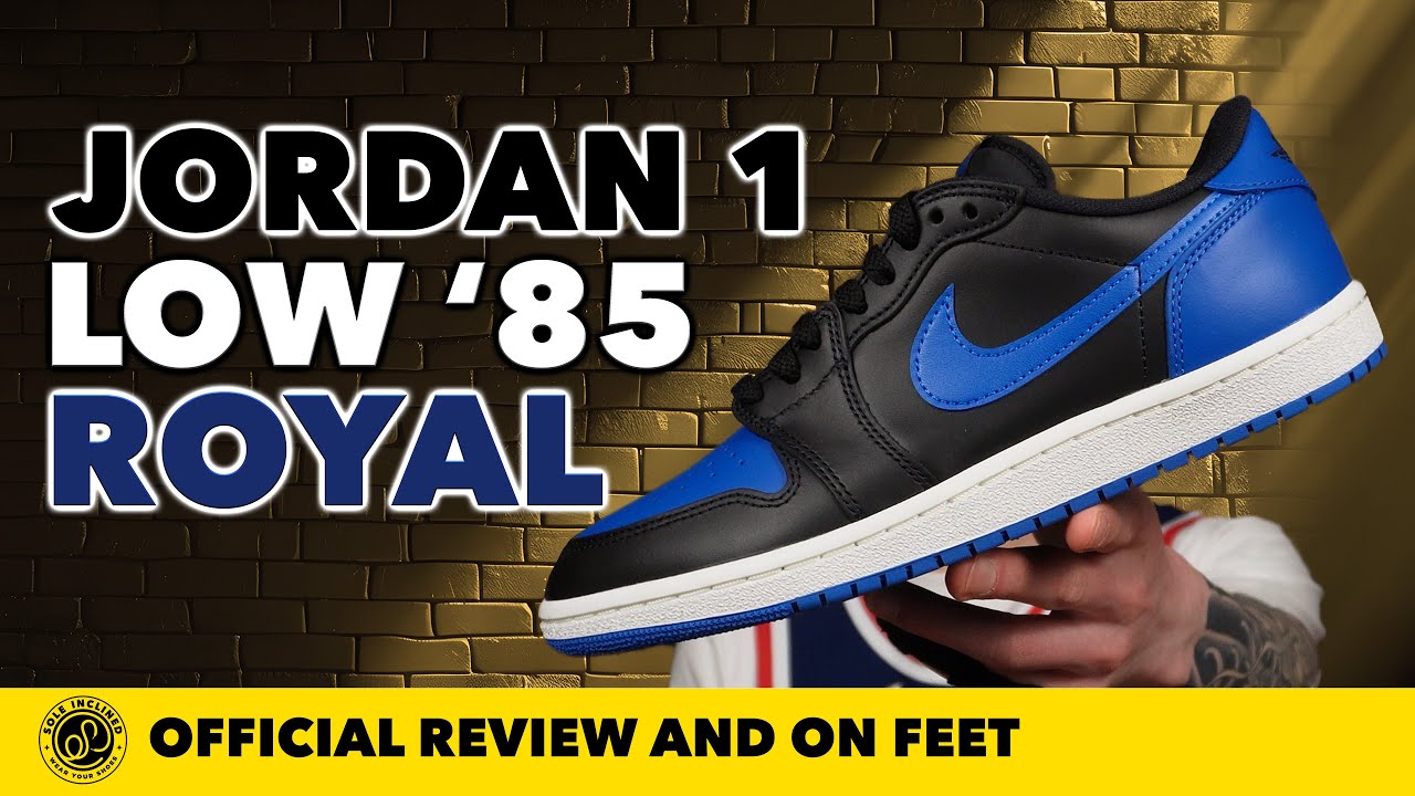 Air Jordan 1 Low '85 'Royal' In Depth Review and On Feet!