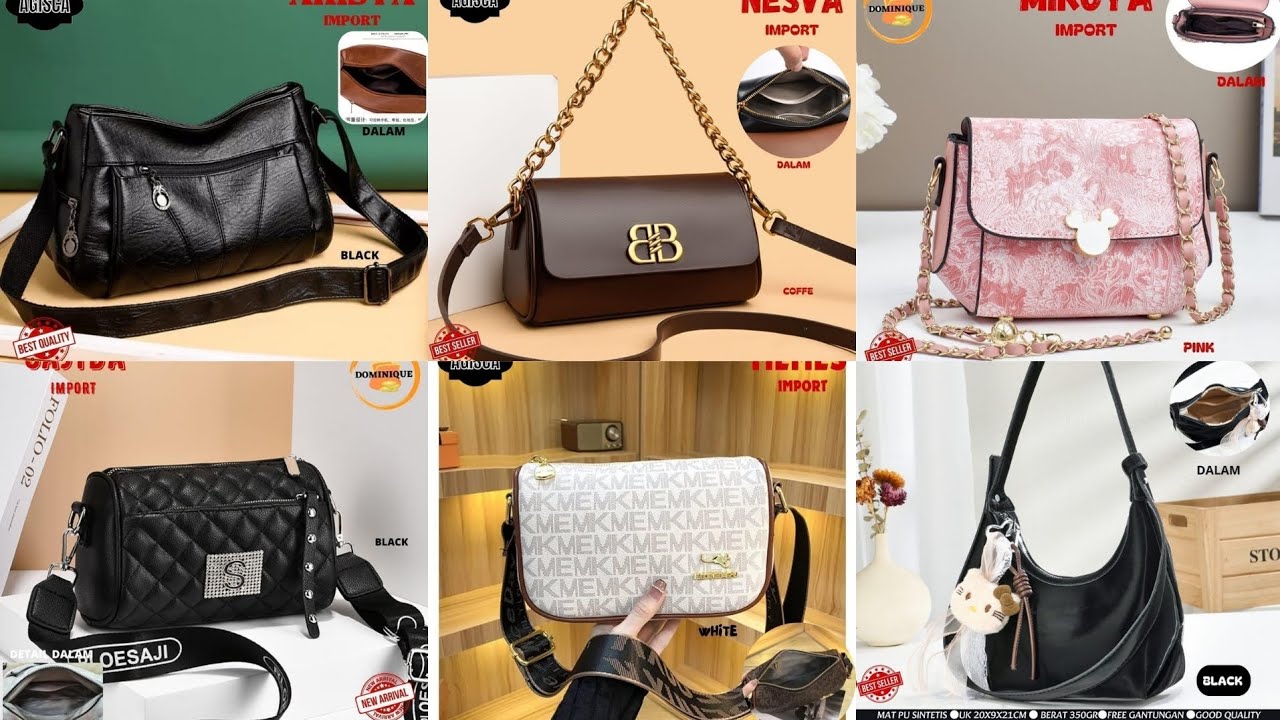 30+ TAS WANITA IMPORT PREMIUM MODEL TERBARU 2026 // Part 4