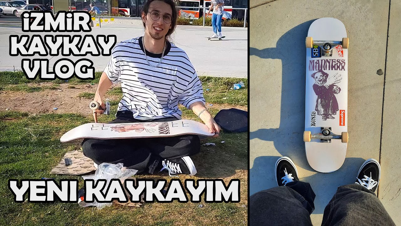 YENİ KAYKAYIM! (İzmir Kaykay/Vlog)