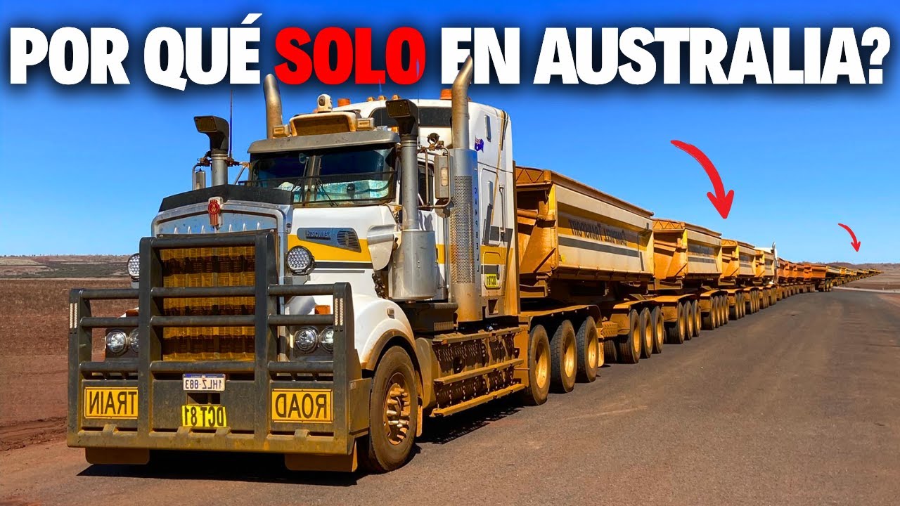 &iquest;Por Qu&eacute; los CAMIONES En Australia Son TAN Largos?