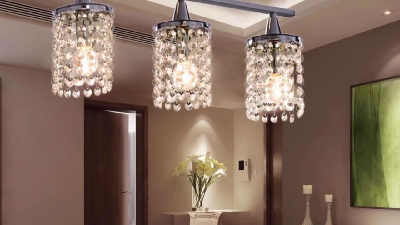 Rectangular Lighting Fixture Dining Room