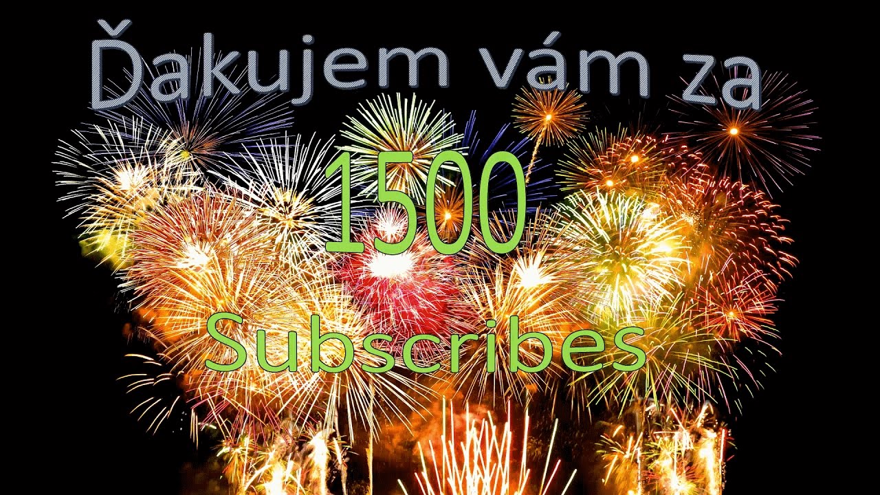 &Scaron;peci&aacute;l za 1500subs [hist&oacute;ria m&ocirc;jho YouTube :) (Ďakujem v&aacute;m za podporu)]