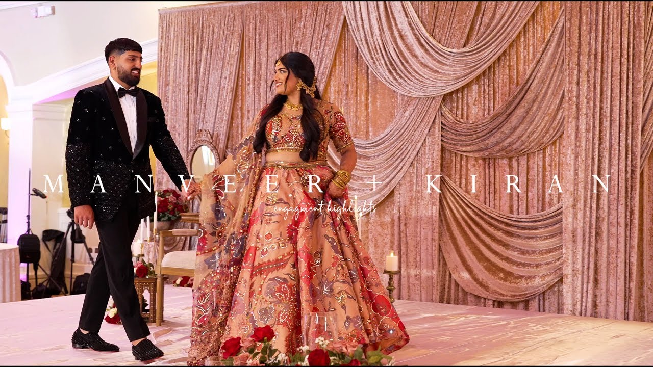 Manveer & Kiran Engagement Highlights | Uppal Digital Studio