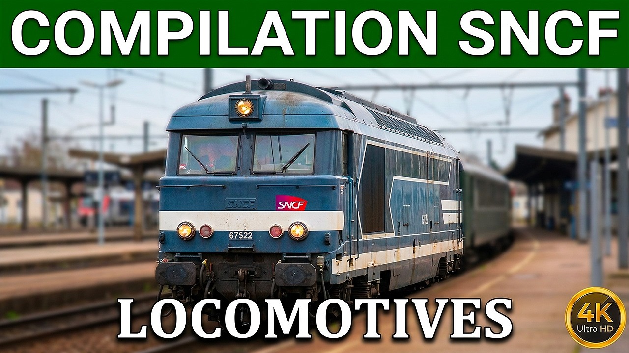 LES TRAINS SNCF EN ACTION !