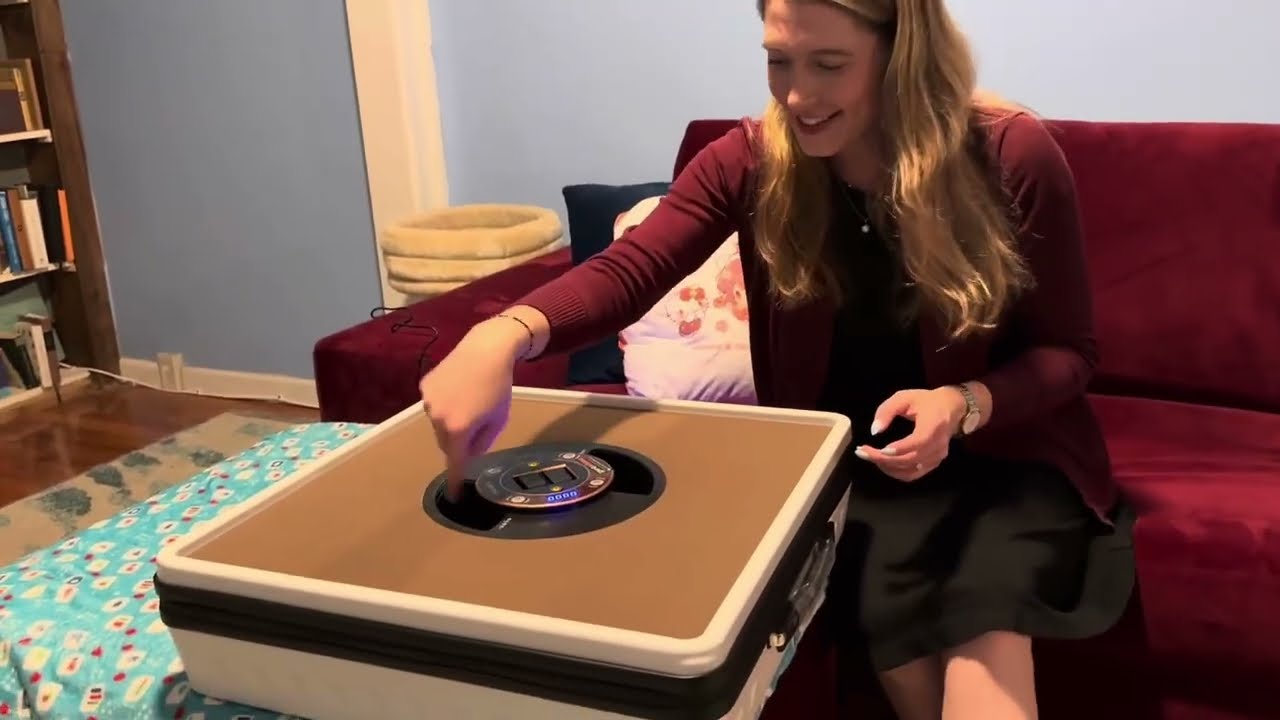 Unboxing Proshine Automatic Mahjong Table | Foldable, No Assembly, Indoor & Outdoor Use