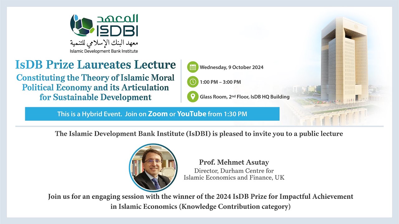 IsDB Prize Laureates Lecture 2024