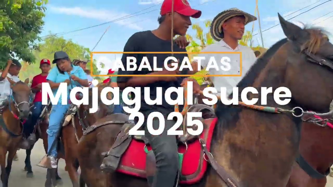 CABALGATAS MAJAGUAL SUCRE 2025 #caballos #vlog #majagual #sucre #viralvideo