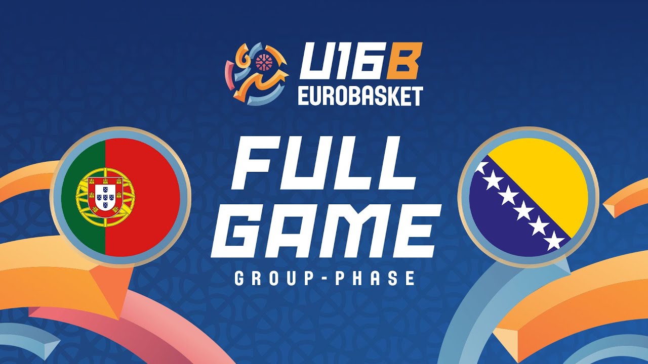 Portugal v Bosnia and Herzegovina | Full Basketball Game | FIBA U16 Women's EuroBasket 2025 - Div. B